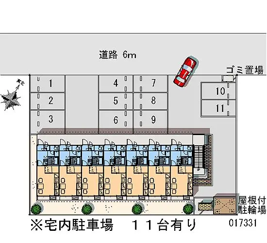 八戸市東白山台４丁目 月極駐車場